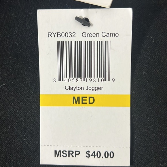 Clayton Jogger, Green Camo - Picture 4 of 4